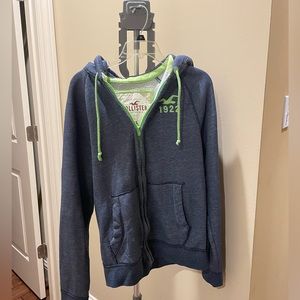 Hollister zipper jacket. Size xl.